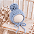 Touca Pompom Candy Azul - Imagem 1