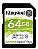 CARTÃO DE MEMÓRIA 64GB Kingston Class10 - 100MBs - Imagem 1