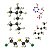 Estrutura Molecular Orgânica e Inorgânica com 178 peças - TGD-0004 - Imagem 3