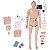 Manequim Bissexual Simulador para Treino de Enfermagem e RCP - TZJ-0526 - Imagem 1