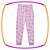Conjunto infantil blusão e calça em veludo texturizado na cor rosa - Imagem 2
