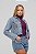 Jaqueta Jeans com Strass - Imagem 1