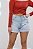 Shorts Jeans Melinda com Aplique - Imagem 1