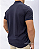 Camisa Polo Premium 100% Algodão Azul Marinho Escuro - Imagem 2