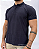 Camisa Polo Premium 100% Algodão Azul Marinho Escuro - Imagem 1