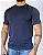 Camiseta Pima com Elastano Azul Marinho - Imagem 1