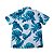Camisa de Botão Radical Wave Folha Branco/Azul - Imagem 2