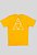 Camiseta Huf Silk Esentials TT Amarela Masculina - Imagem 4