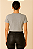 Blusa Feminina Maria Decote Redondo Cores Neutras Viscolycra - Imagem 8