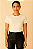 Blusa Feminina Maria Decote Redondo Cores Neutras Viscolycra - Imagem 9