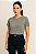 Blusa Feminina Mescla Bordada Frente Com Strass Viscolycra - Imagem 1