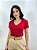 Blusa Feminina Bordada Cereja Viscolycra - Imagem 3