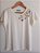 Blusa Feminina Off White Bordado Flores Handmade Viscolycra - Imagem 8