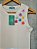 Regata Canelada Off White Com Bordado Livre - Imagem 3