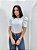 Blusa Feminina Algodão Branca Com Crochê - Imagem 2