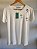 Blusa Feminina Off White Bordada Flores Strass Viscolycra - Imagem 3