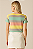 Blusa Feminina Listra Larga Candy Viscolycra - Imagem 3