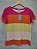 Blusa Feminina Listra Rosa Pink Viscolycra - Imagem 5