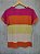 Blusa Feminina Listra Rosa Pink Viscolycra - Imagem 7