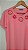 Blusa Feminina Salmão Com Flores em Crochê Viscolycra - Imagem 2
