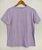 Blusa Feminina Algodão Lilás Com Bordado De Strass Na Gola - Imagem 5