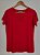 Blusa Feminina Vermelha Com Bordado Em Pedraria Vermelha Viscolycra - Imagem 4