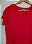 Blusa Feminina Vermelha Com Bordado Em Pedraria Vermelha Viscolycra - Imagem 3