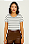 Blusa Feminina Maria Listra Mescla Viscolycra - Imagem 1