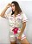 Pijama Short Doll Americano Cetim Off - Imagem 2