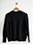Blusa Tricot Modal Preta Bordada - Imagem 5