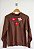Blusa Tricot Modal Marrom Bordada - Imagem 3