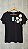Blusa Feminina Preta Com Flores Off White em Crochê Viscolycra - Imagem 5