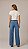 Blusa Feminina Off White Com Flores em Crochê Viscolycra - Imagem 3