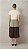 Vestido Midi Tricolor Com Saia de Babados - Imagem 5