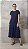 Vestido Midi Na Malha Algodão Com Saia de Babados - Imagem 2