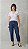 Blusa Feminina Decote V Com Aplicação Flores Crochê Viscolycra - Imagem 2