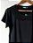 Blusa Feminina Preta Gola Bordada Viscolycra - Imagem 4