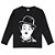 Camiseta Manga Longa Charlie Chaplin - Imagem 1