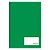 Caderno Brochura C/d 48 Folhas Costurado Verde Foroni - Imagem 1