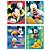 CADERNO BROCHURA CD 1/4 96F MICKEY (TILIBRA) - Imagem 1