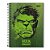 Caderno Colegial Capa Dura Hulk Smash! 10m 160 Folhas - Tilibra - Imagem 1