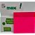 Bloco Adesivo Transparente Rosa Neon Maxprint - Imagem 1