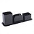 PORTA CANETAS+CLIPS+LEMBRETES (PRETO)(DELLO)(3031.P) - Imagem 1