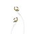 FONE JBL TUNE 205 BRANCO/DOURADO - Imagem 2