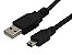 CABO USB V3  USB-MACHO X MINI-MACHO - Imagem 1