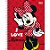 CADERNO CD UNV 10MAT MINNIE LIGHT 160F (TILIBRA) - Imagem 3