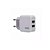 FONTE CEL TOMADA 2 USB 2.4A (BIV)(KAIDI)(KD-301) - Imagem 3