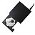 GRAVADORA EXTERNA USB (DVD+CD)(PRETO)(BLUECASE) - Imagem 1