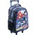 MOCHILA ESCOLAR LIGA DA JUSTICA HEROES UNITED P C/ RODA (7621) - Imagem 1