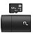 CARTAO DE MEMORIA  64 GB CLA.4 MICRO SD+USB MULTILASER MC164 - Imagem 1